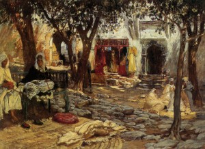 Arab courtyard
